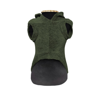 Blusa Plush Militar com Capuz