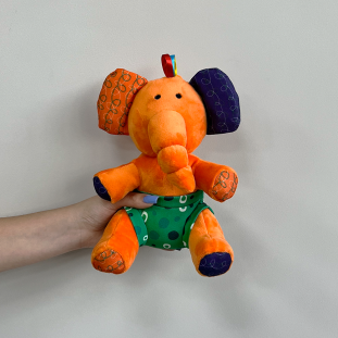 Brinquedo de Pelúcia Elefante Pimpão