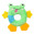 Brinquedo para pet Hollow Frog 