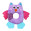 Brinquedo de pelúcia para  pet Hollow Kitty