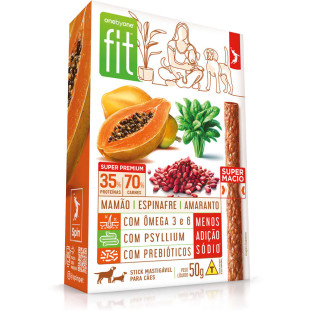Petisco Fit para Cães Sabor Mamão e Espinafre