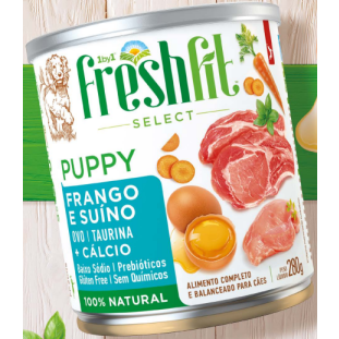 Ração Úmida Spin Pet Freshfit  Puppy  Frango e Suino para Cães