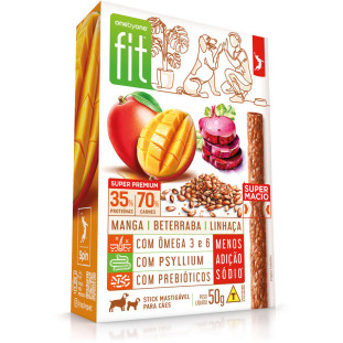 Petisco Gourmet para Cães Sabor Manga Beterraba e Linhaça