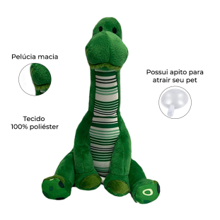 Brinquedo de Pelúcia Dino Bibi