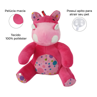 Brinquedo de Pelúcia Hipo Hipo