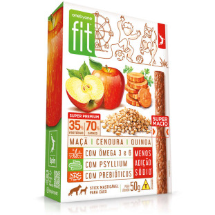 Petisco Onebyone Gourmet para Cães Sabor Maçã e Cenoura