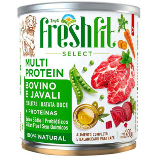 Ração Úmida Spin Pet Freshfit Select Bovino e Javali para Cães