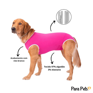 Roupa Pós Cirúrgica Zíper Fêmea