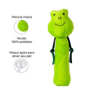 Brinquedo de Pelúcia Sapinho Longuinho