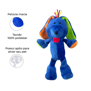 Brinquedo de Pelúcia Topo Giginho Azul