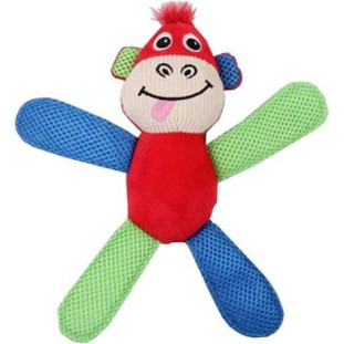 Brinquedo Para Cachorro Macaco De Pelúcia Pawise C/ Apito