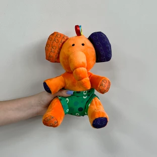 Brinquedo de Pelúcia Elefante Pimpão