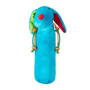 Brinquedo de Pelúcia Cachorro Azul Longuinho