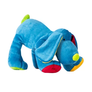 Brinquedo de Pelúcia Cachorro Romeo Azul