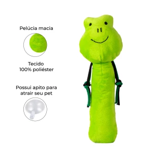 Brinquedo de Pelúcia Sapinho Longuinho